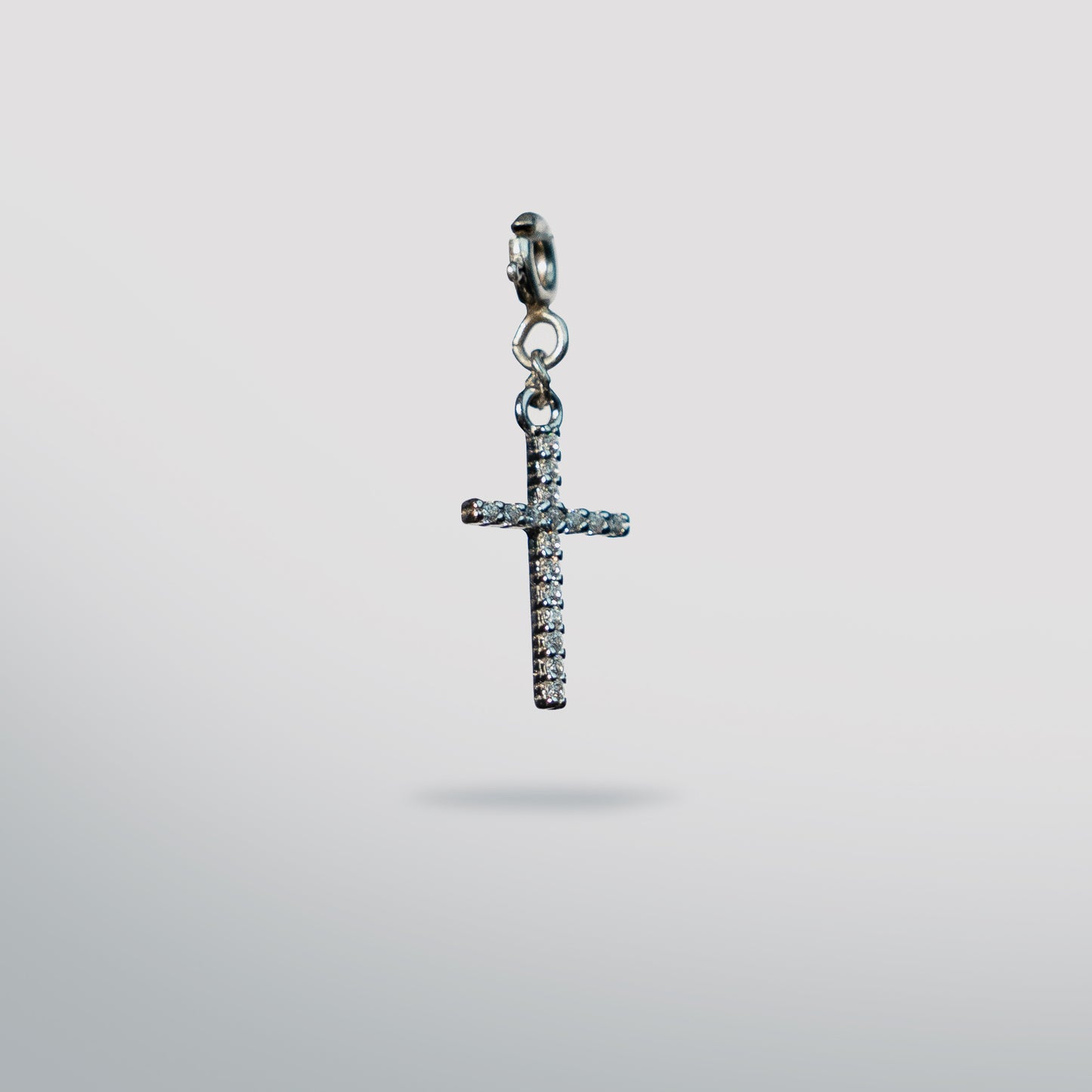 Sterling silver cross charm