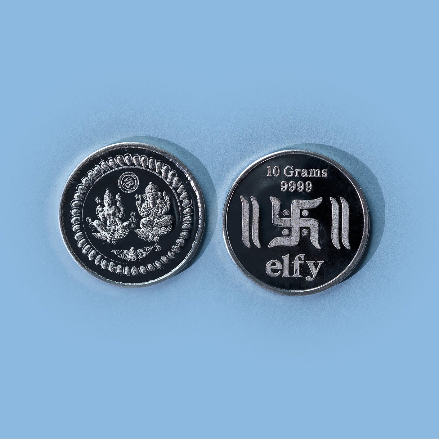 10grms 9999 silver coin for the perfect DIWALI gift or normal gift as well