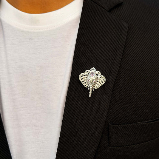 Crystal Empress Brooch