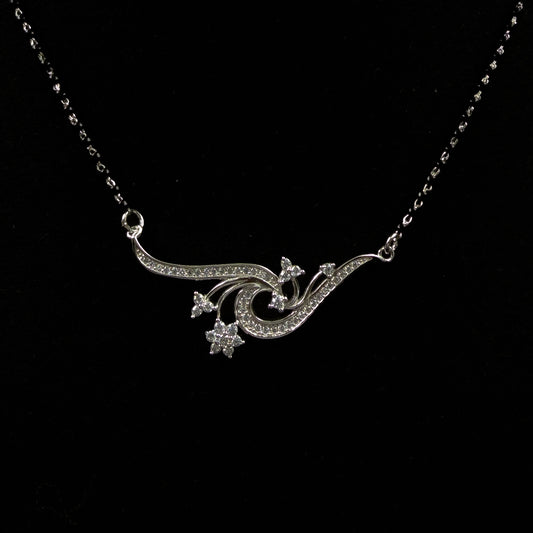 The Starlight Swirl Mangalsutra Set