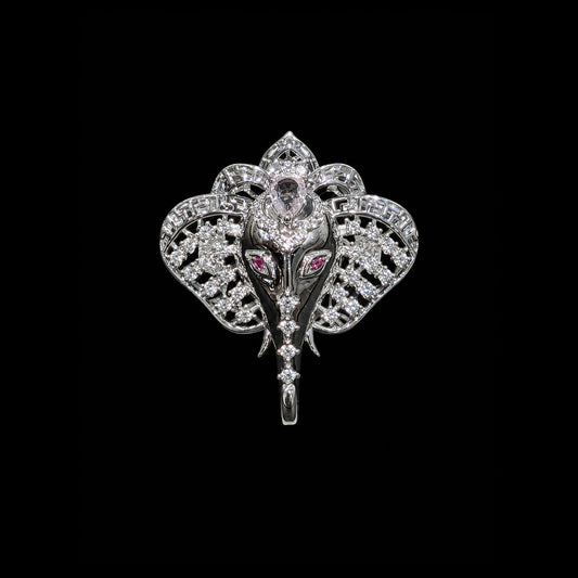 Crystal Empress Brooch