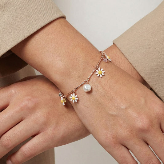 Silver bracelet for her, 925 silver bracelet, Charm bracelet