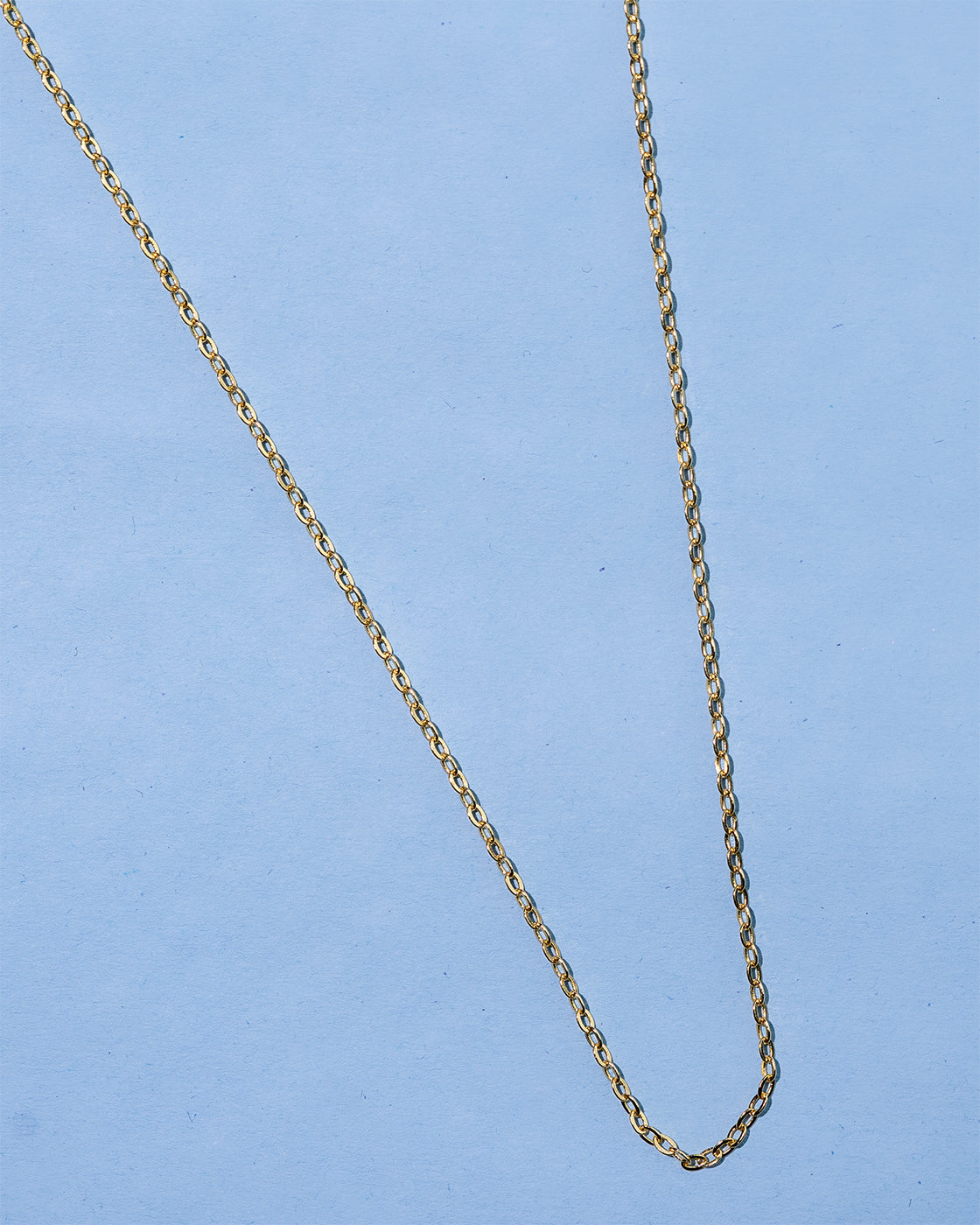 Sterling silver gold chain