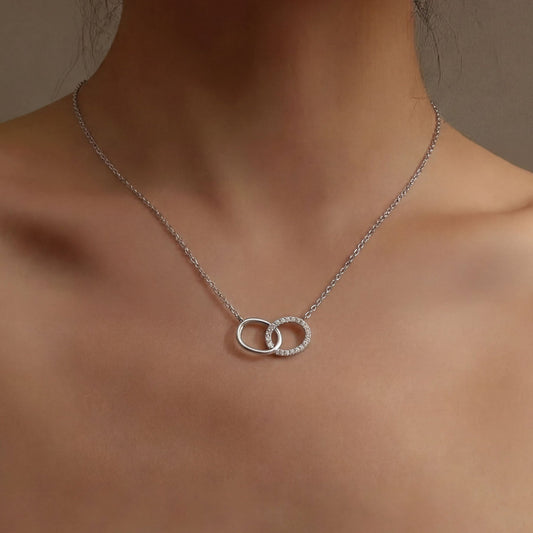 Sterling silver connection pendant, elfy pendant