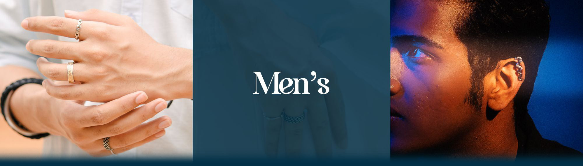 Mens collection banner desktop