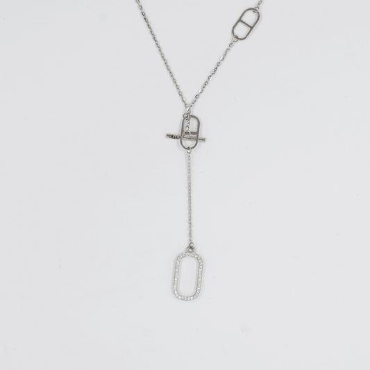 Shifting Oval Pendant
