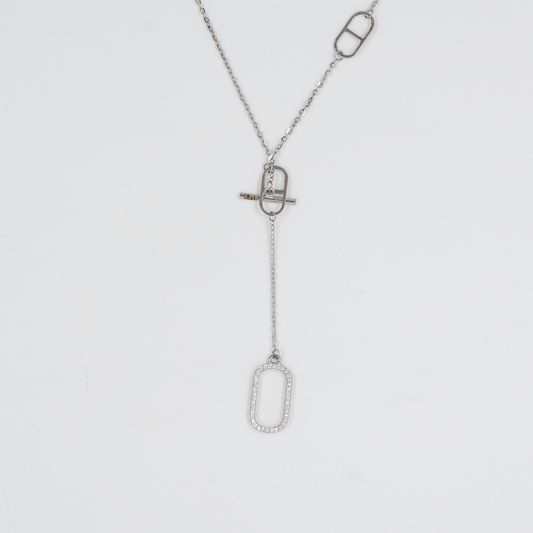Shifting Oval Pendant