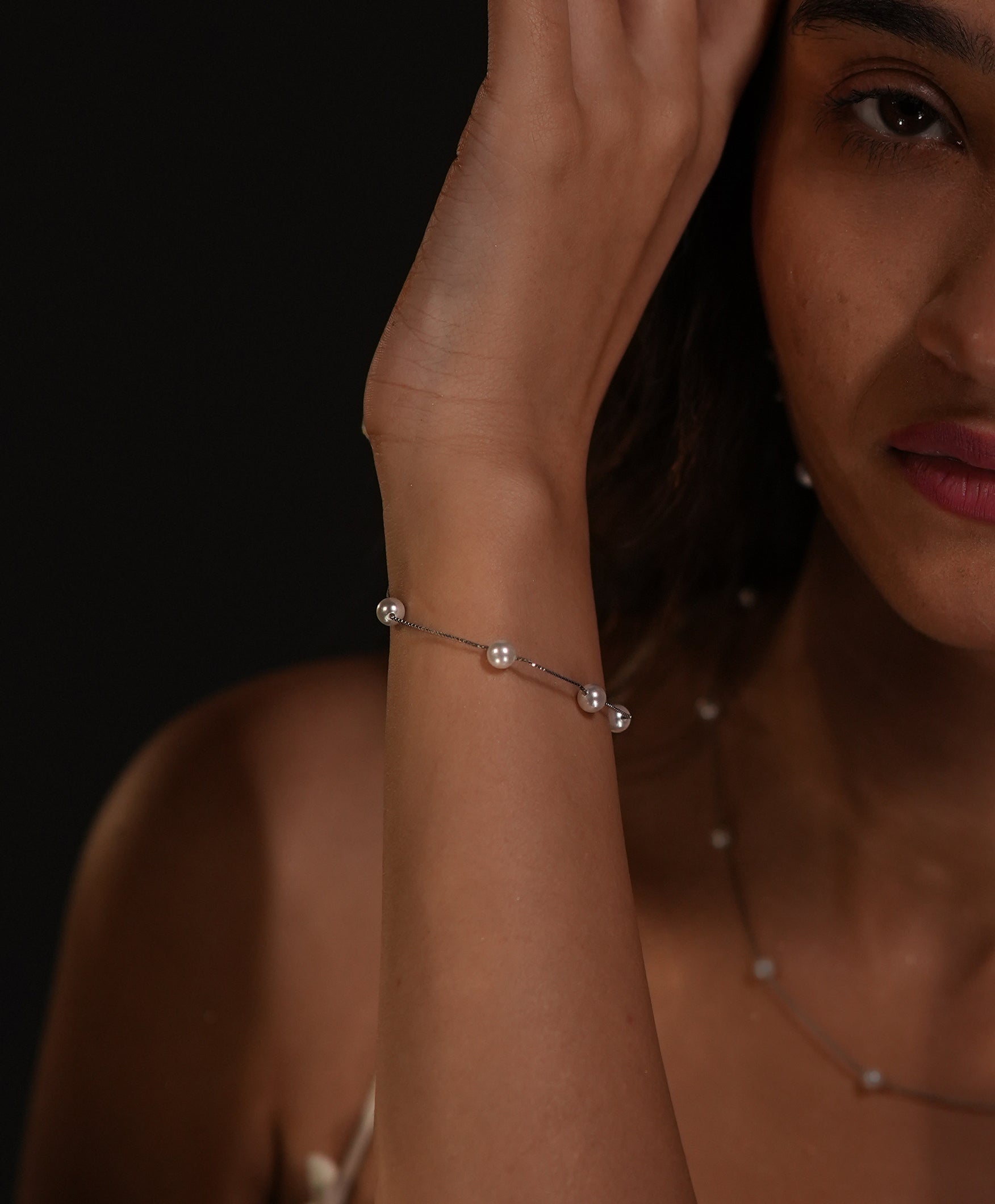 Pearlita pearl bracelet 1 layer, with the intricacies of high quality pearls, Sophistication