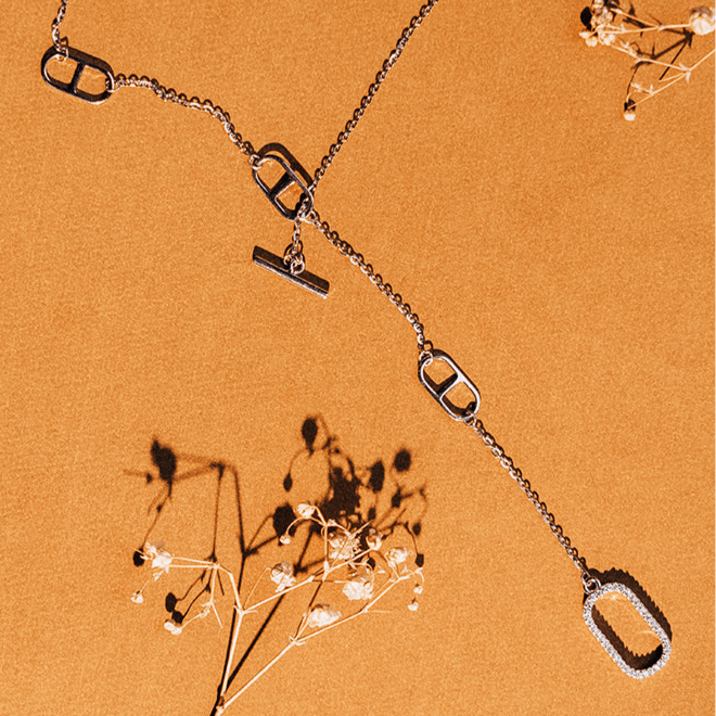 Elfy 925 Sterling silver adjustable pendant
