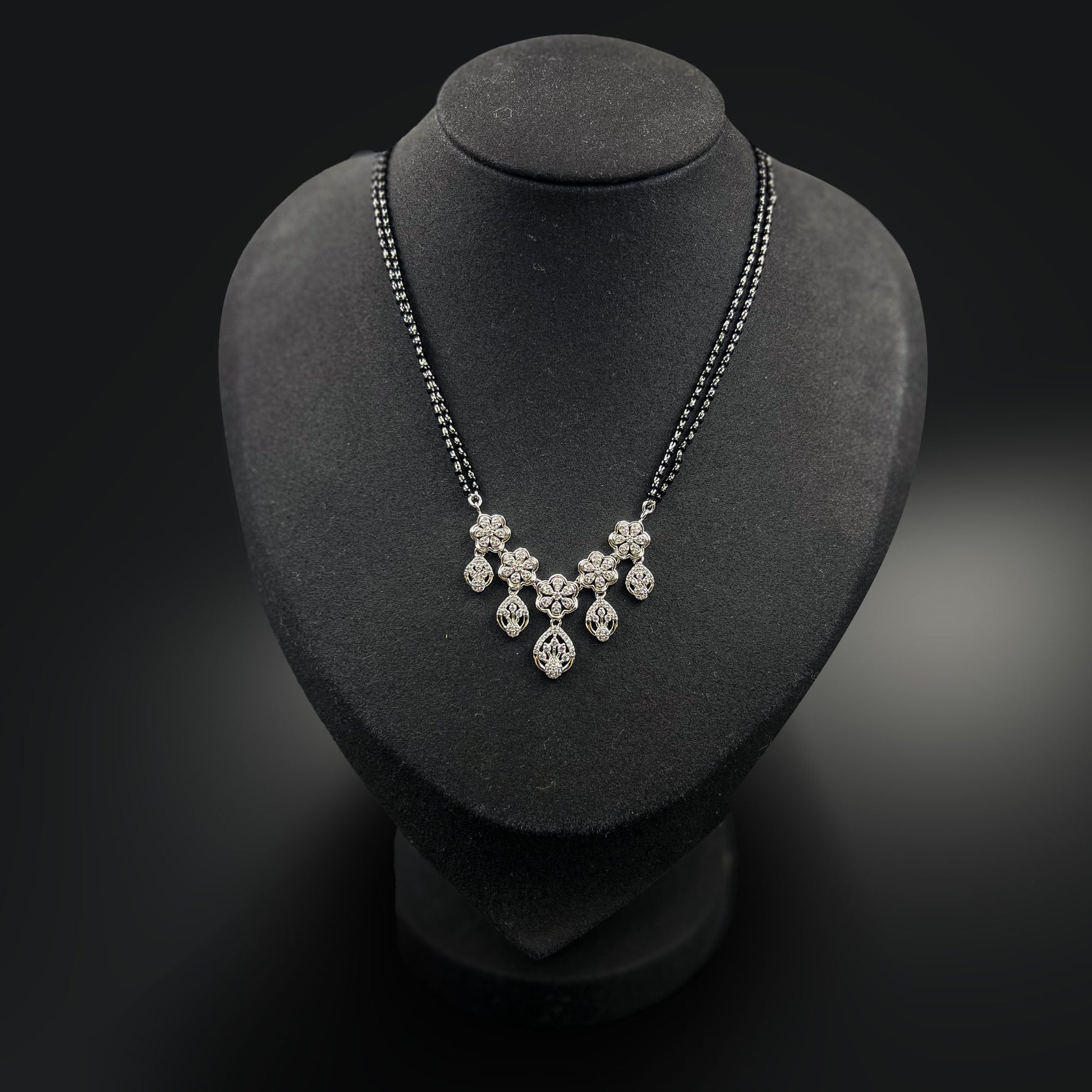 stardust vow mangalsutra on display